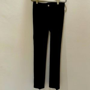 Wool low rise dress pants with red zip and gold button Size 4, tallgirls dream.